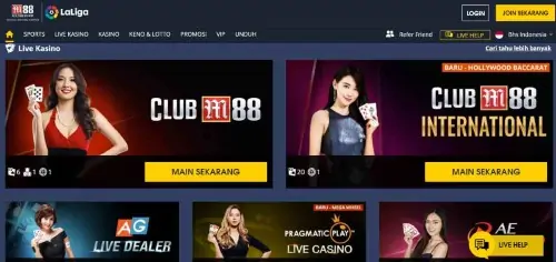 bonus harian olahraga M88
